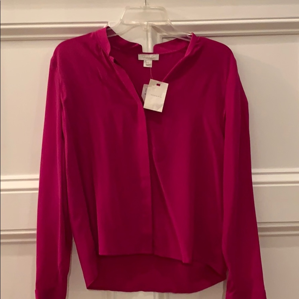 pink blouse